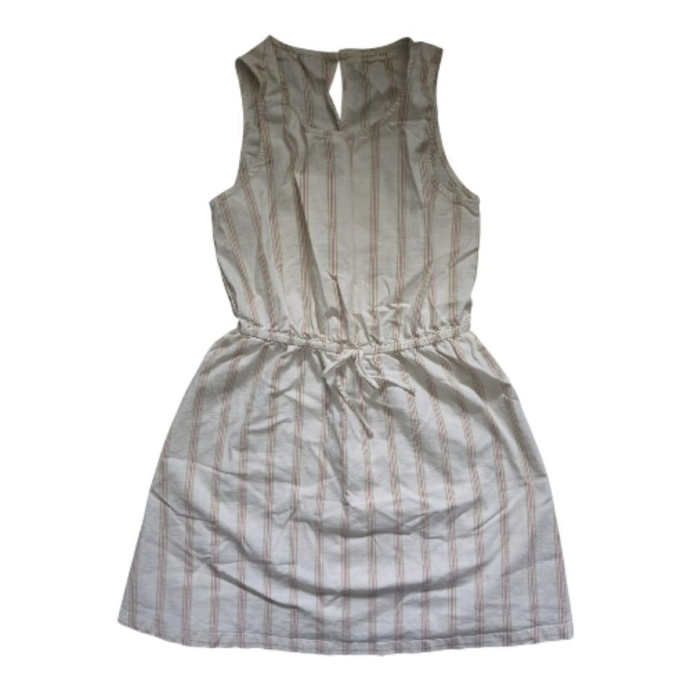 Copper Key Sleeveless Striped Cotton-blend Dress - M
